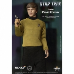 Ensign Pavel Chekov Museum Grade par Exo-6 - figurine 1/6 Star Trek de 30 cm