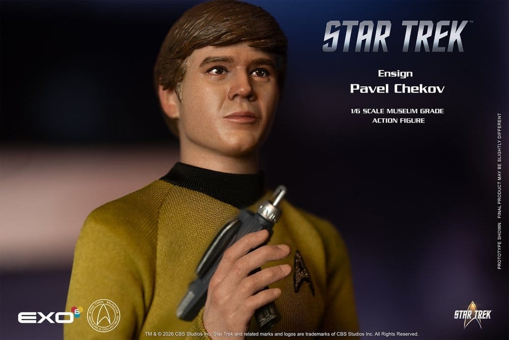 Ensign Pavel Chekov Museum Grade von Exo-6 - Star Trek 1/6 Maßstab Actionfigur