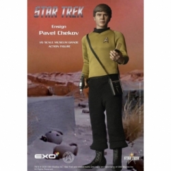 Ensign Pavel Chekov Museum Grade par Exo-6 - figurine 1/6 Star Trek de 30 cm