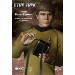 Ensign Pavel Chekov Museum Grade de Exo-6 - figura de acción Star Trek a escala 1/6