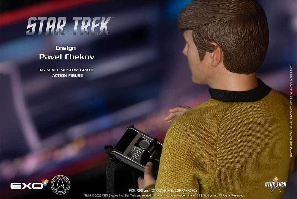 Ensign Pavel Chekov Museum Grade di Exo-6 - action figure Star Trek in scala 1/6