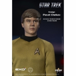 Ensign Pavel Chekov Museum Grade par Exo-6 - figurine 1/6 Star Trek de 30 cm