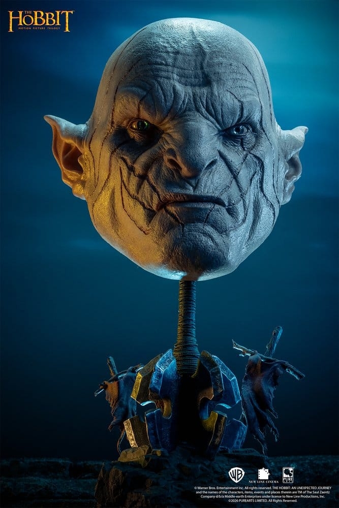 Azog the Defiler Art Mask par Pure Arts - masque 1/1 Le Hobbit de 54 cm