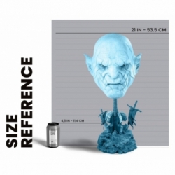 Azog the Defiler Art Mask by Pure Arts - The Hobbit 1/1 scale mask