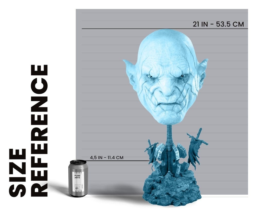 Azog the Defiler Art Mask par Pure Arts - masque 1/1 Le Hobbit de 54 cm