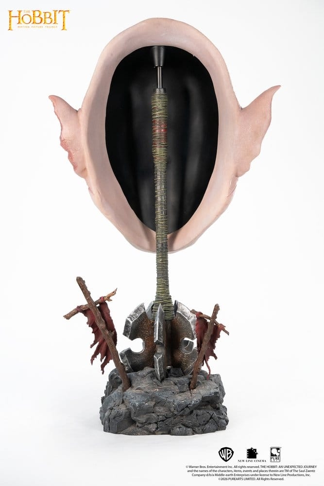 Azog the Defiler Art Mask de Pure Arts - máscara The Hobbit a escala 1/1
