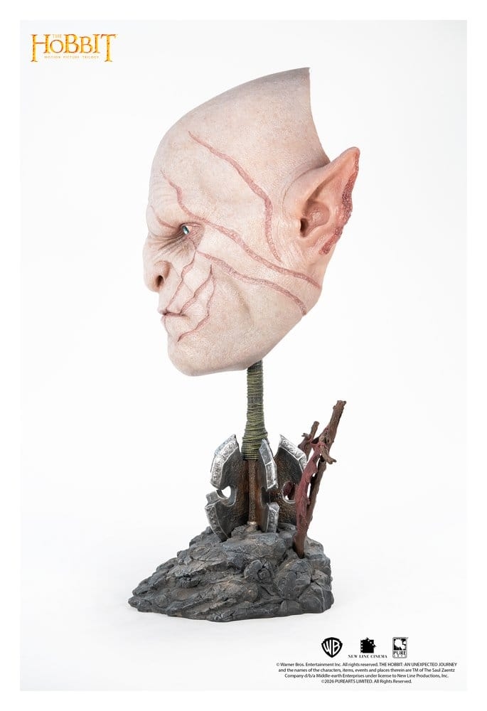 Azog the Defiler Art Mask van Pure Arts - The Hobbit 1/1 schaal masker