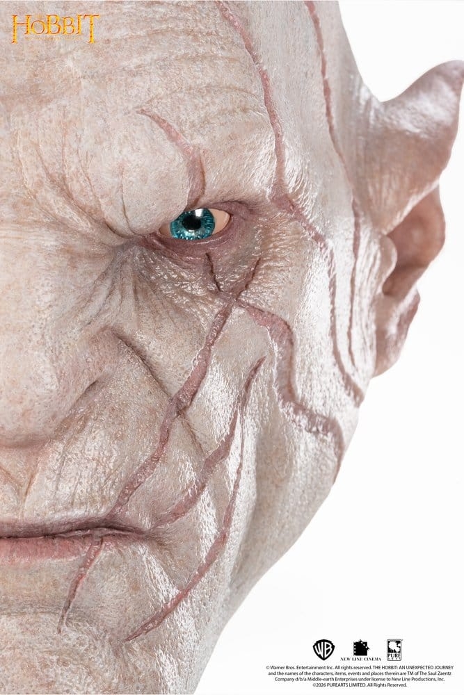Azog the Defiler Art Mask de Pure Arts - máscara The Hobbit a escala 1/1