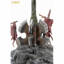Azog the Defiler Art Mask de Pure Arts - máscara The Hobbit a escala 1/1