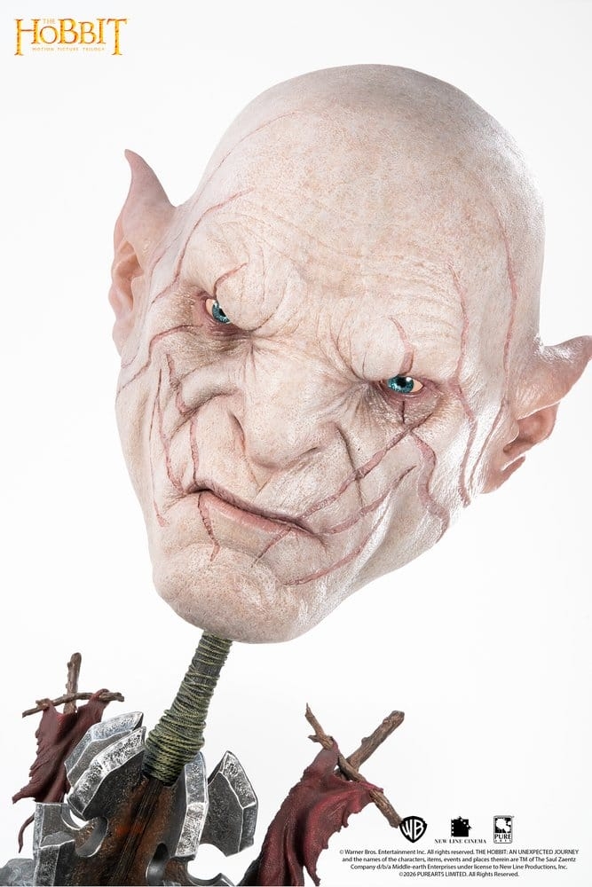 Azog the Defiler Art Mask di Pure Arts - maschera The Hobbit in scala 1/1