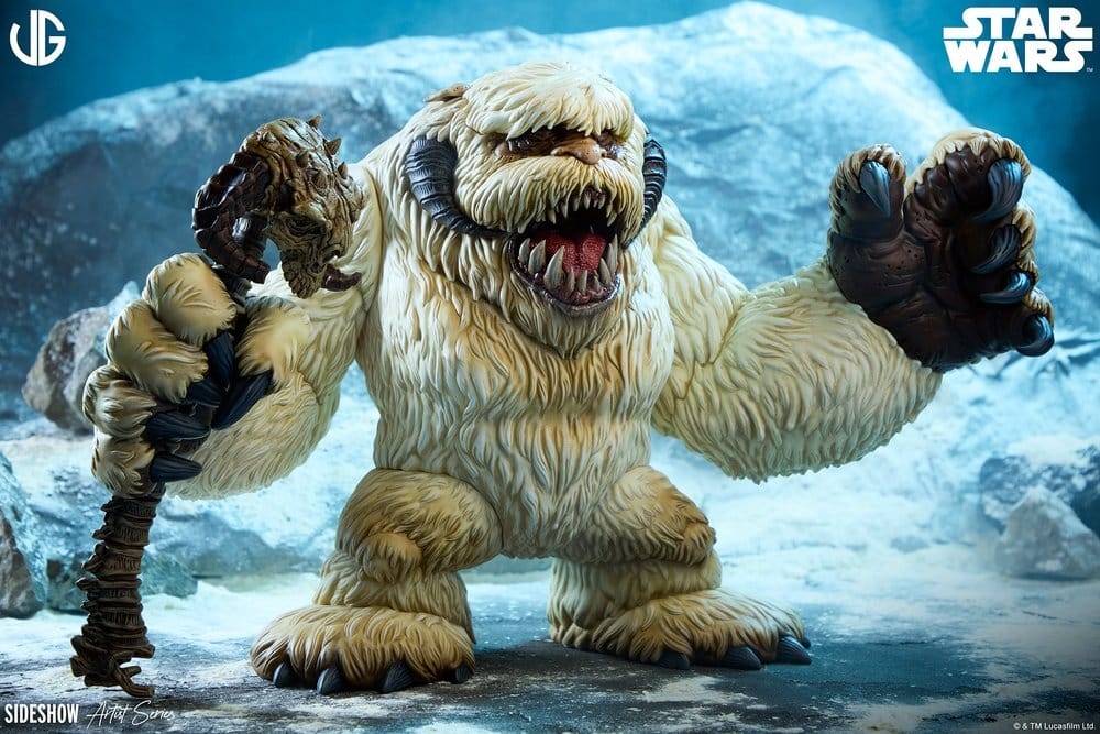 Wampa Designer Vinyl Figure par Sideshow Collectibles - figurine Star Wars Episode V: L'Empire Contre-Attaque de 30 cm
