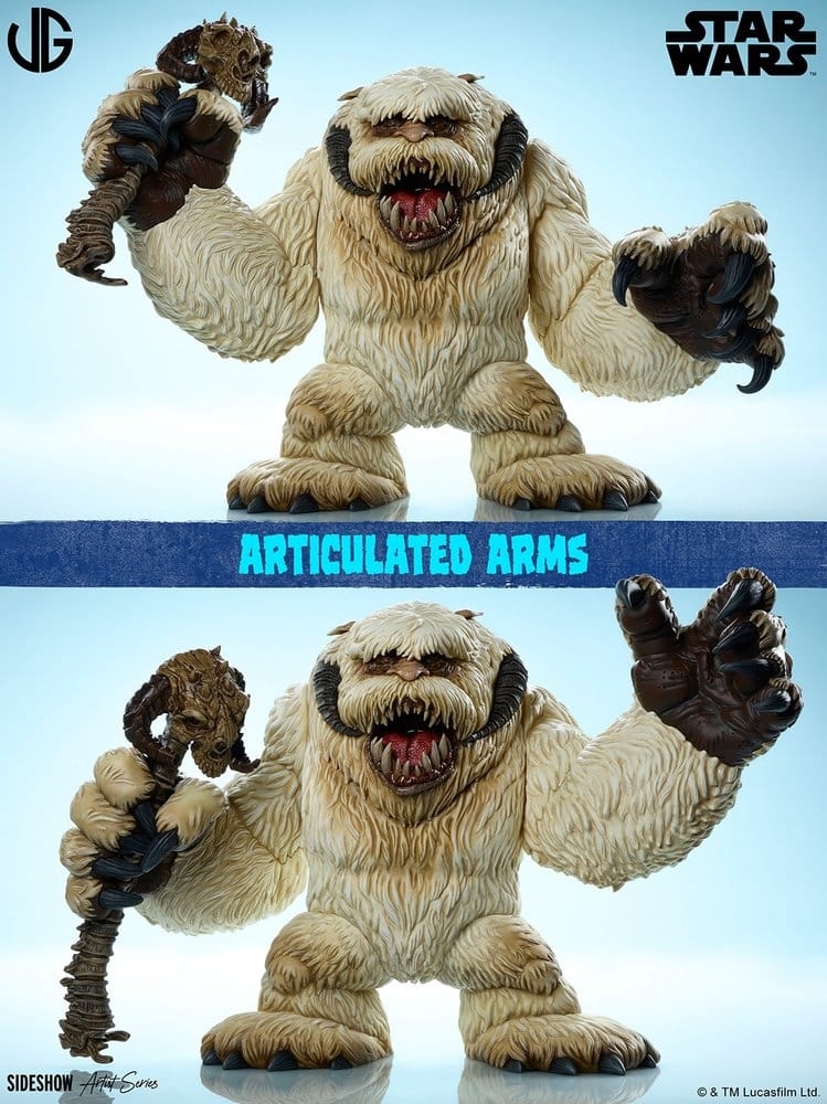 Wampa Designer Vinyl Figure par Sideshow Collectibles - figurine Star Wars Episode V: L'Empire Contre-Attaque de 30 cm