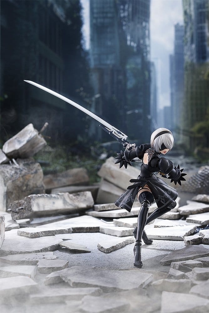 2B (YoRHa No.2 Type B) Figma by Max Factory - NieR:Automata Ver1.1a 16 cm action figure