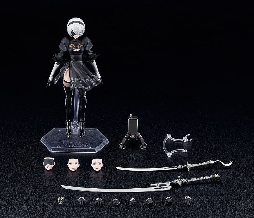 2B (YoRHa No.2 Type B) Figma par Max Factory - figurine NieR:Automata Ver1.1a de 16 cm