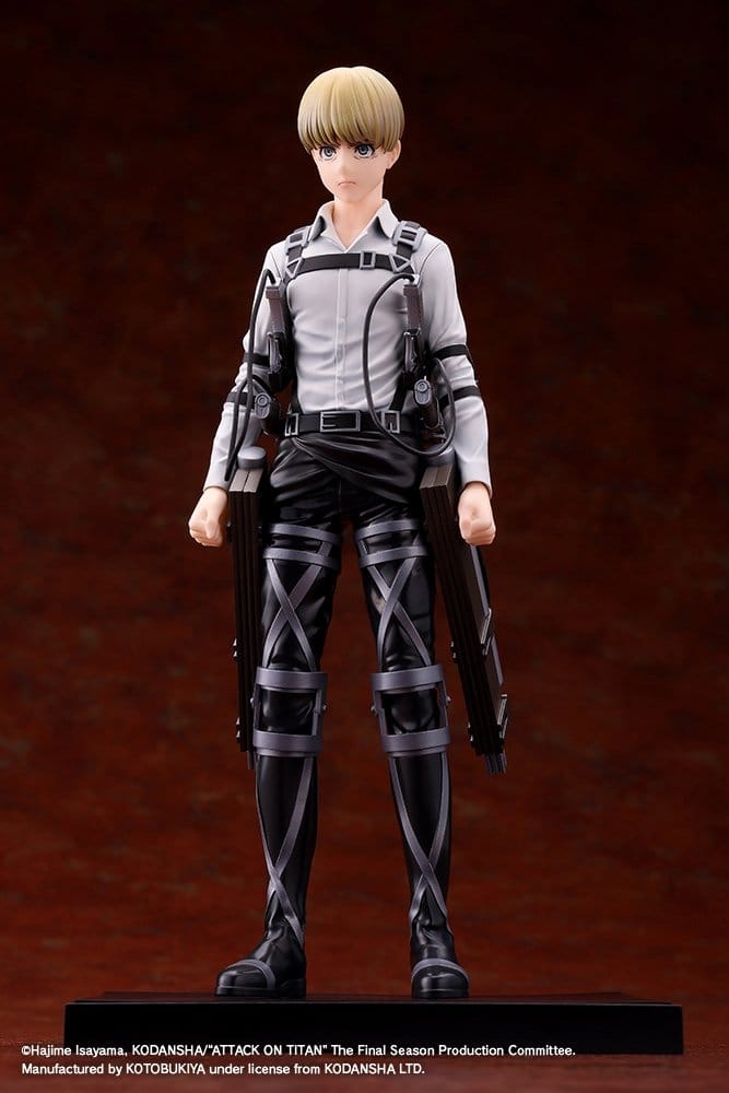 Armin Arlert Oshi Works The Final Season par Kotobukiya - figurine L'Attaque des Titans de 23 cm