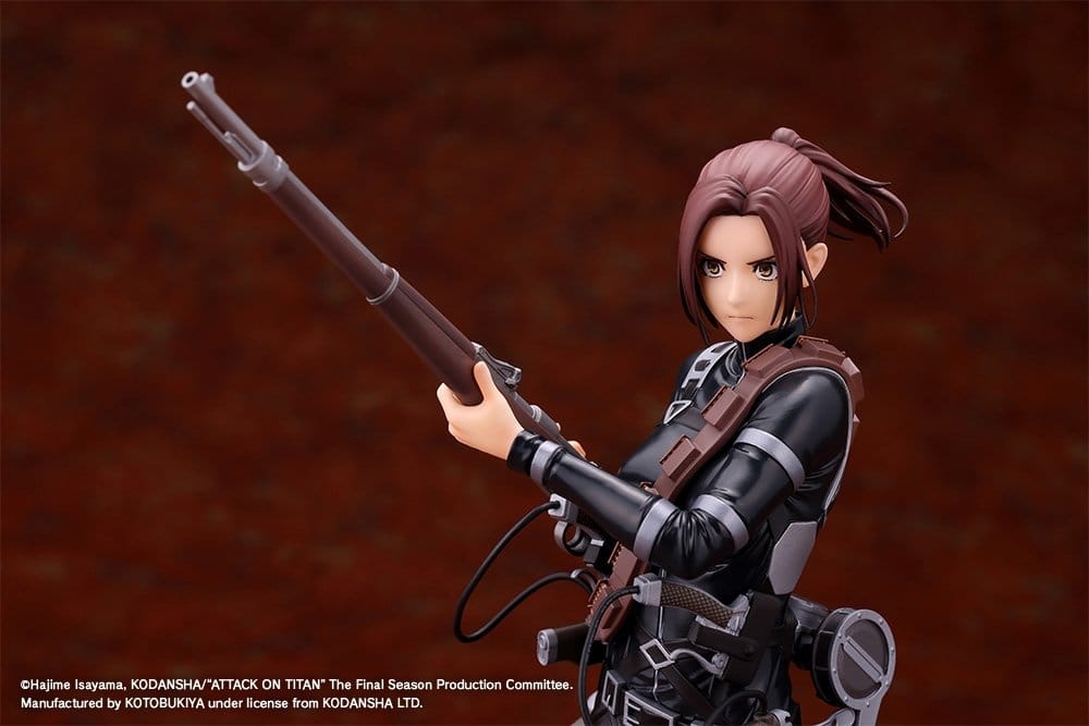 Sasha Blouse Oshi Works The Final Season par Kotobukiya - figurine L'Attaque des Titans de 25 cm