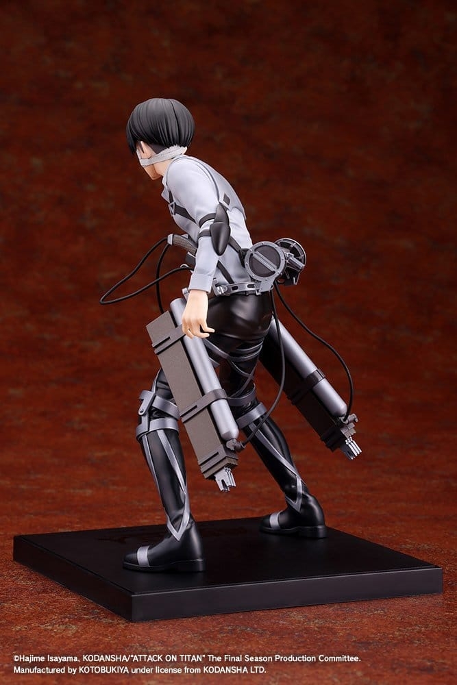 Levi Ackerman Oshi Works di Kotobukiya The Final Season - figura Attack on Titan alta 20 cm