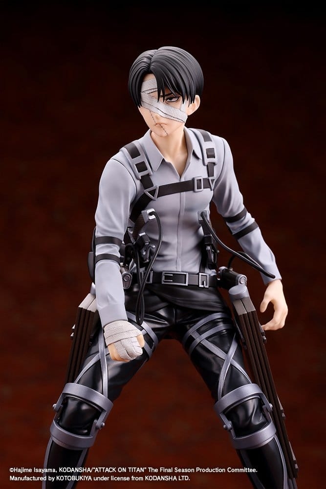 Levi Ackerman Oshi Works van Kotobukiya The Final Season - Attack on Titan 20 cm figuur