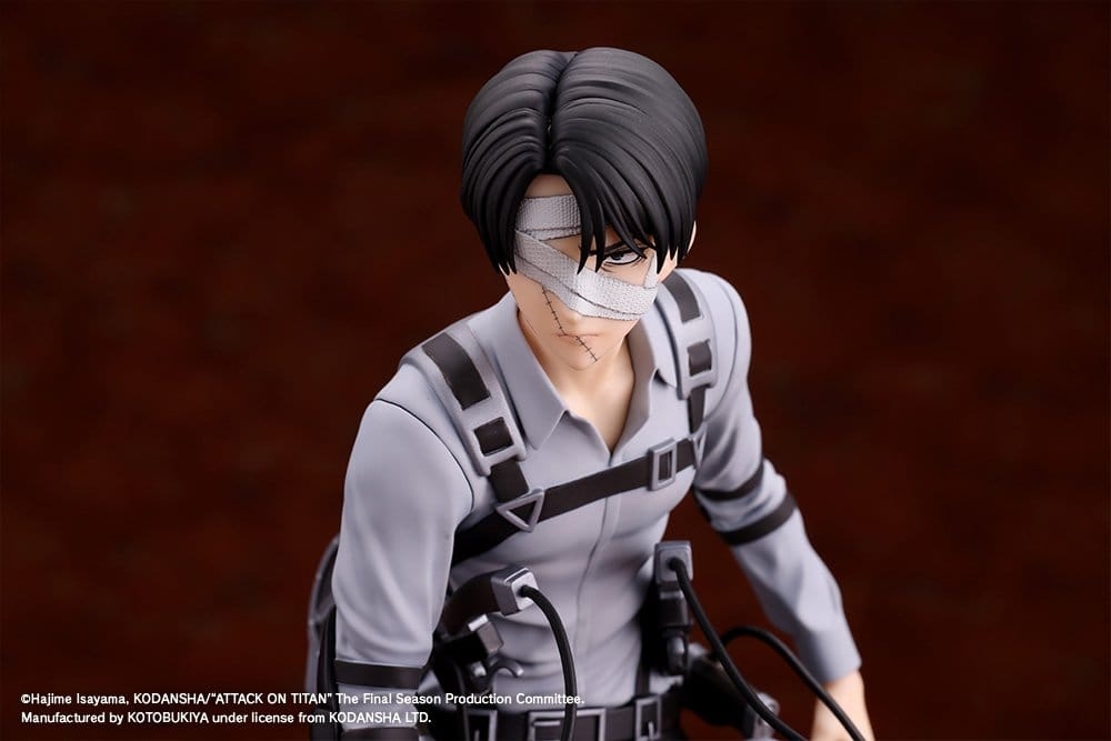 Levi Ackerman Oshi Works The Final Season par Kotobukiya - figurine L'Attaque des Titans de 20 cm