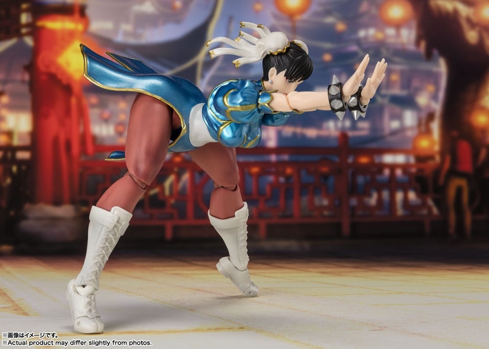 Chun-Li (Outfit 2) S.H.Figuarts par Bandai Tamashii Nations - figurine Street Fighter de 15 cm