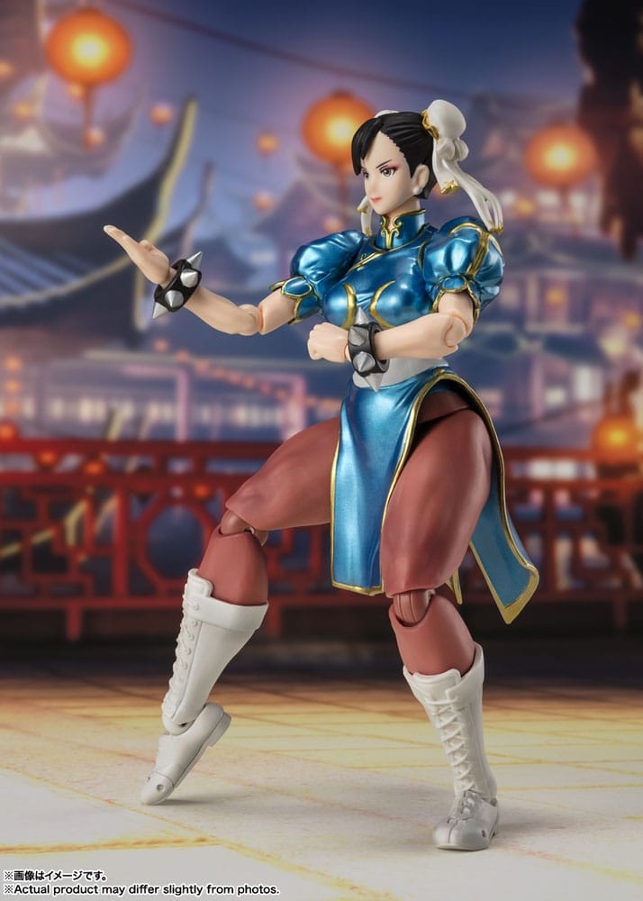 Chun-Li (Outfit 2) S.H.Figuarts par Bandai Tamashii Nations - figurine Street Fighter de 15 cm