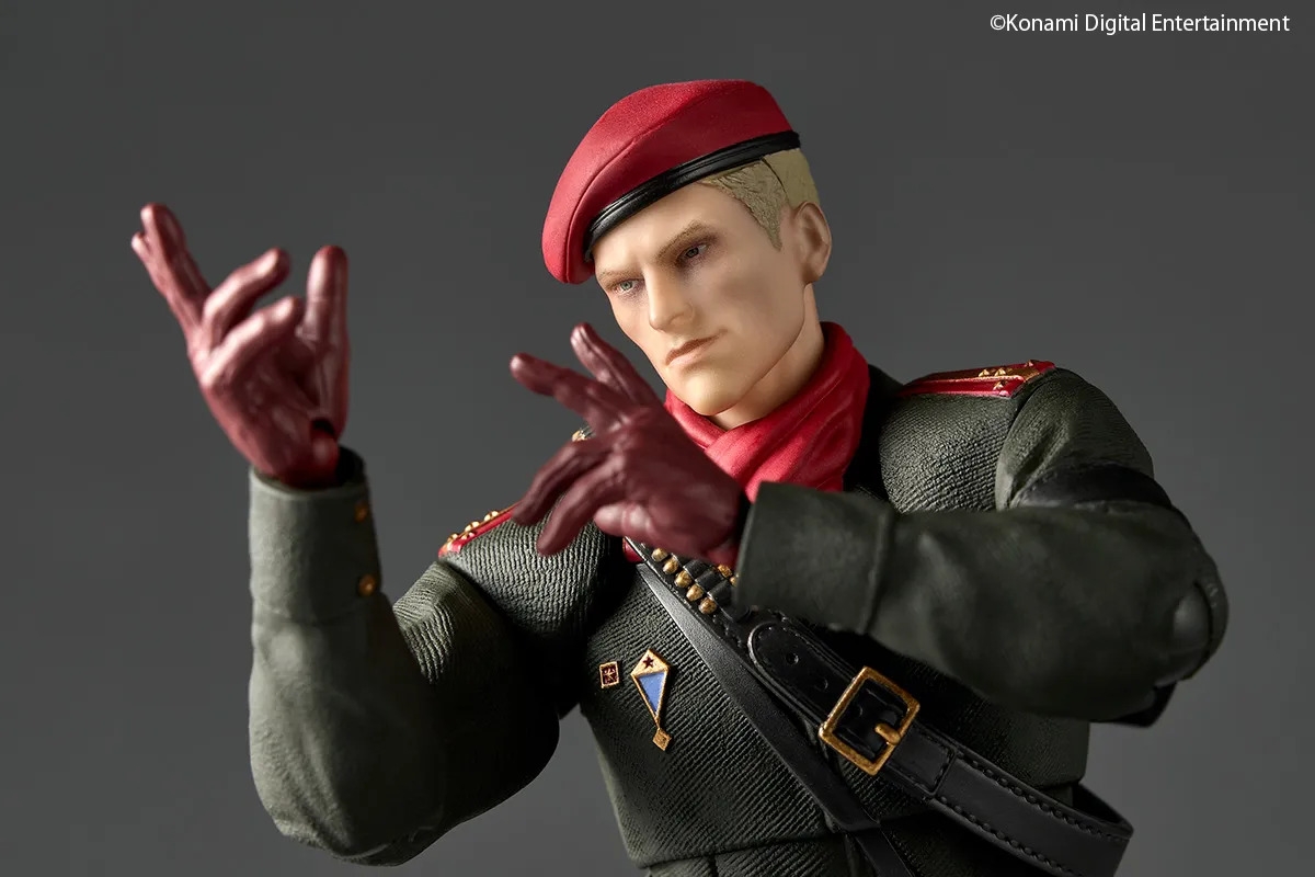 Ocelot Revoltech Amazing Yamaguchi van Kaiyodo - Metal Gear Solid Delta: Snake Eater 17 cm actiefiguur