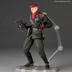 Ocelot Revoltech Amazing Yamaguchi di Kaiyodo - action figure Metal Gear Solid Delta: Snake Eater alta 17 cm