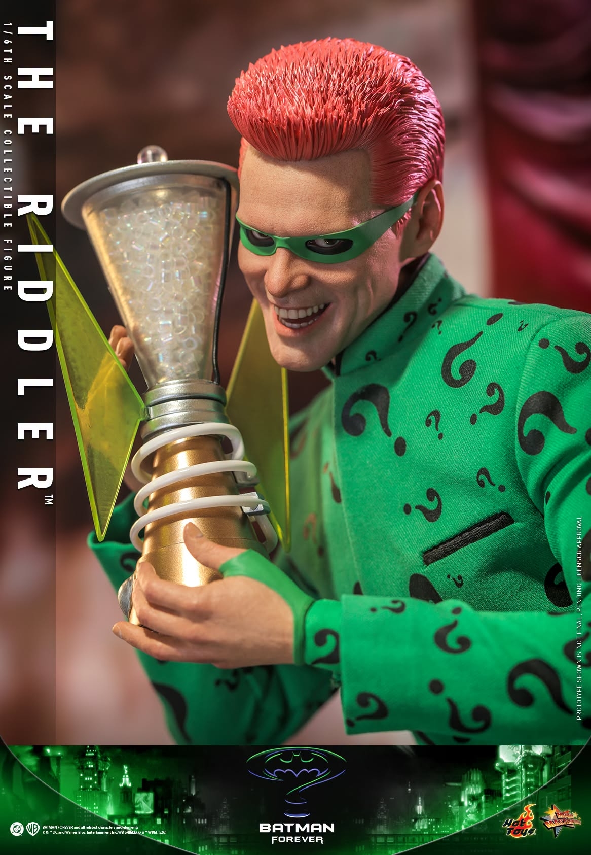 The Riddler by Hot Toys - MMS926 - Batman Forever 1/6 scale action figure