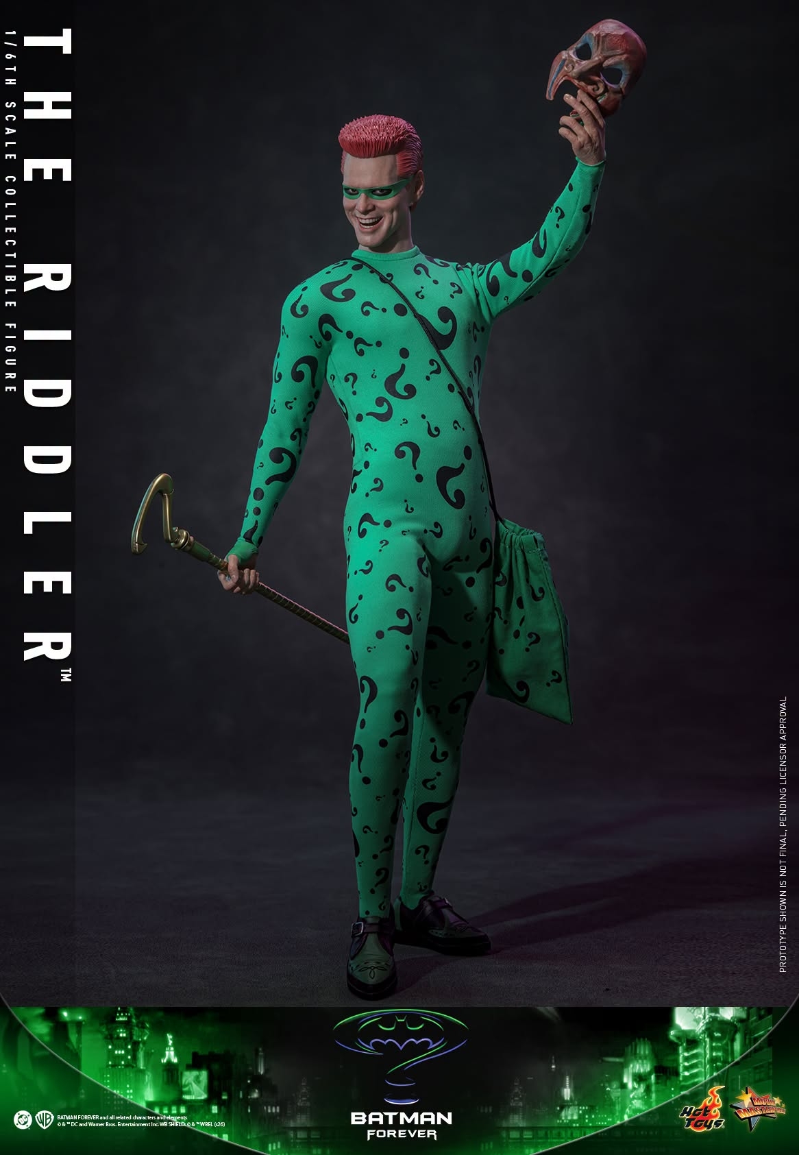 L'Homme-Mystère par Hot Toys - MMS926 - figurine 1/6 Batman Forever de 31 cm