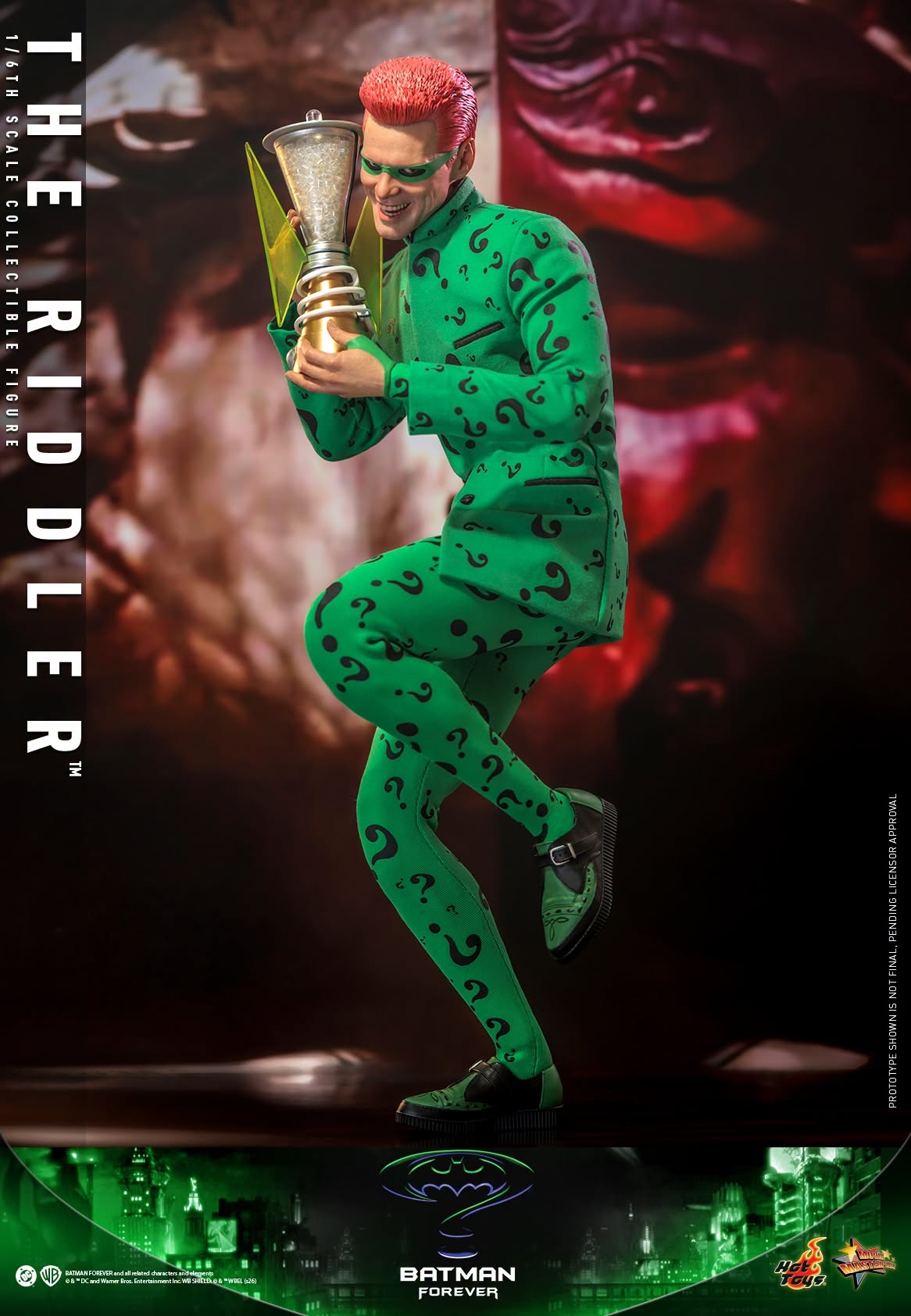 The Riddler von Hot Toys - MMS926 - Batman Forever 1/6 Maßstab Actionfigur