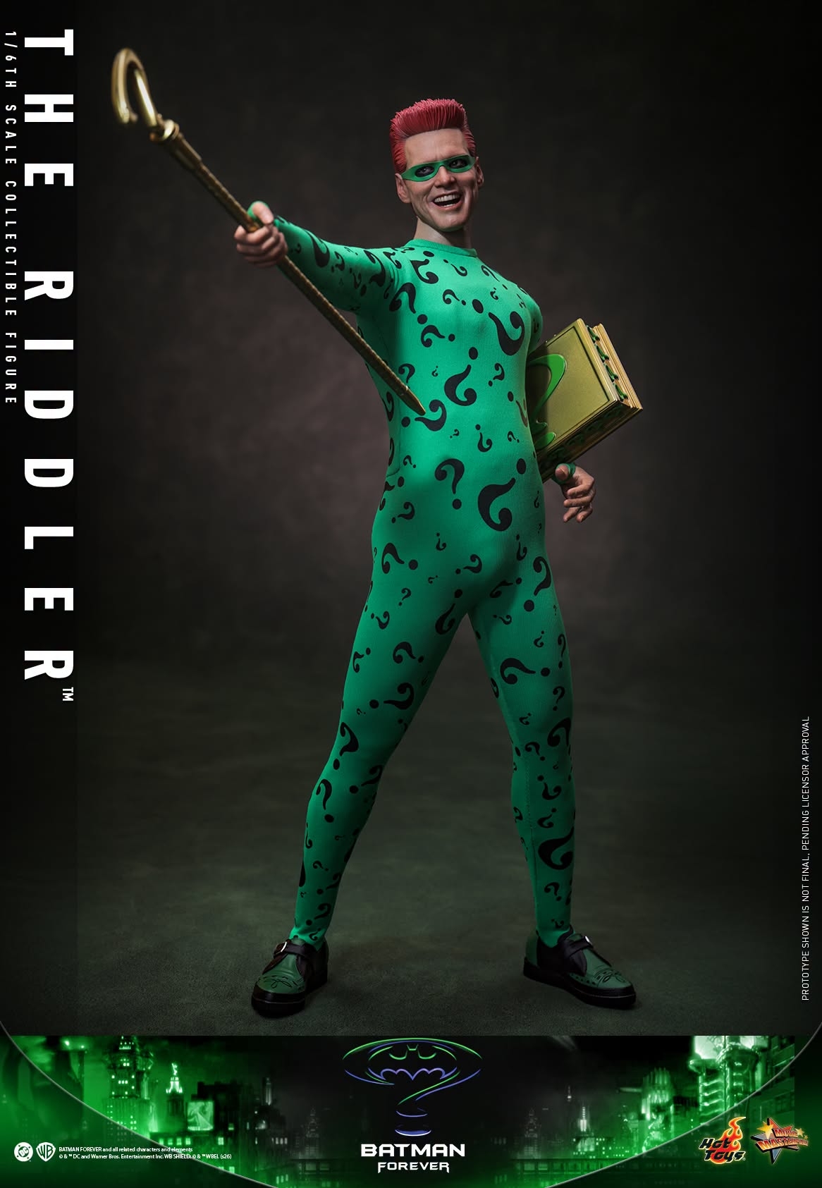 The Riddler by Hot Toys - MMS926 - Batman Forever 1/6 scale action figure