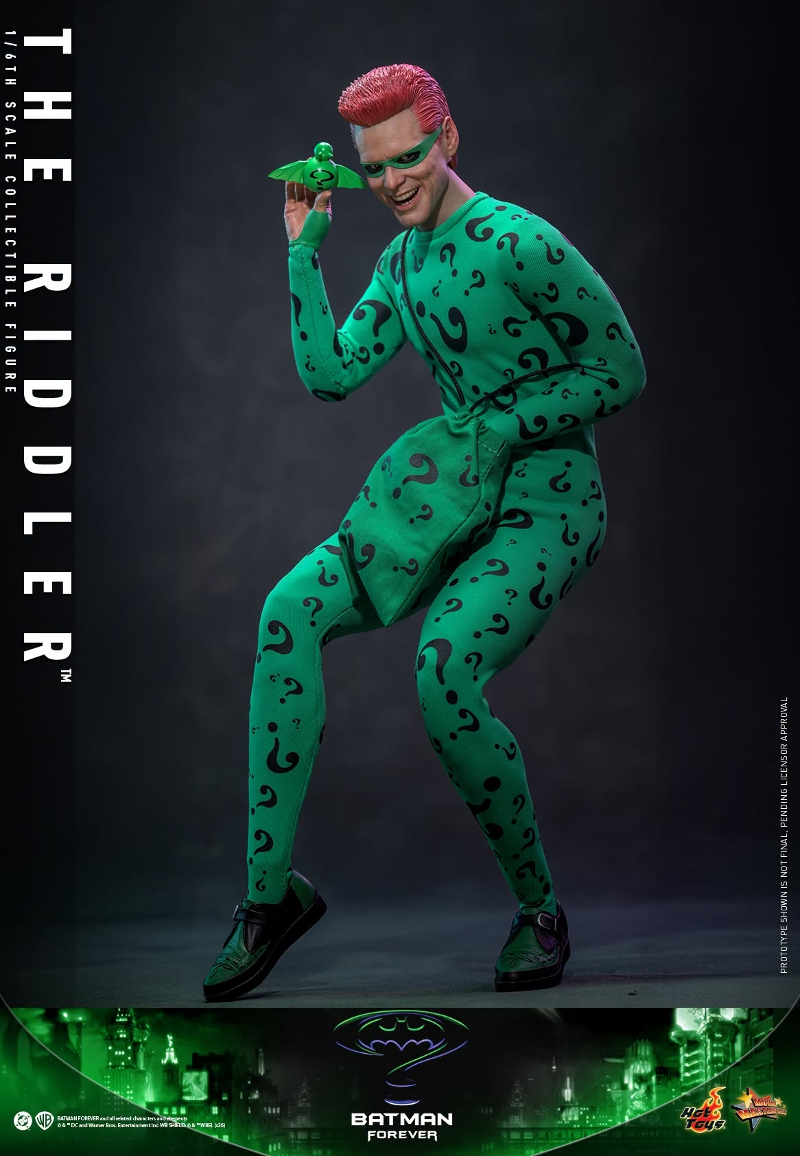 L'Homme-Mystère par Hot Toys - MMS926 - figurine 1/6 Batman Forever de 31 cm