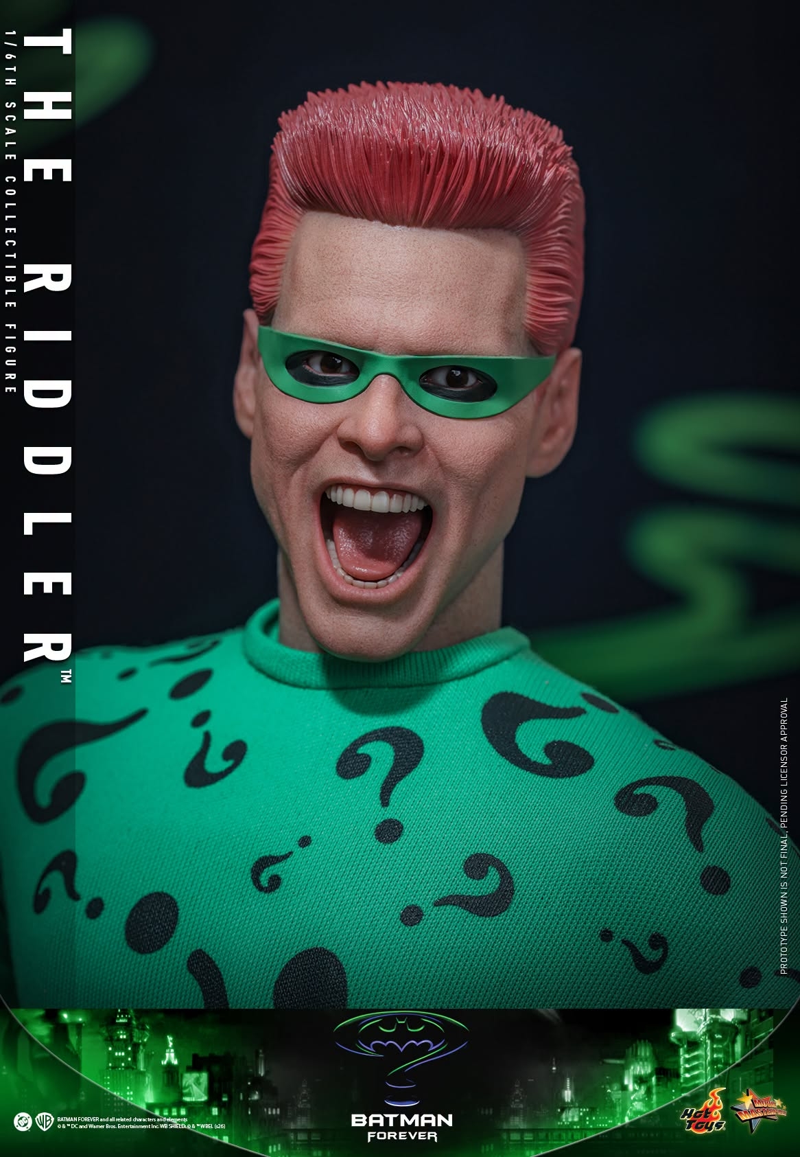 L'Homme-Mystère par Hot Toys - MMS926 - figurine 1/6 Batman Forever de 31 cm