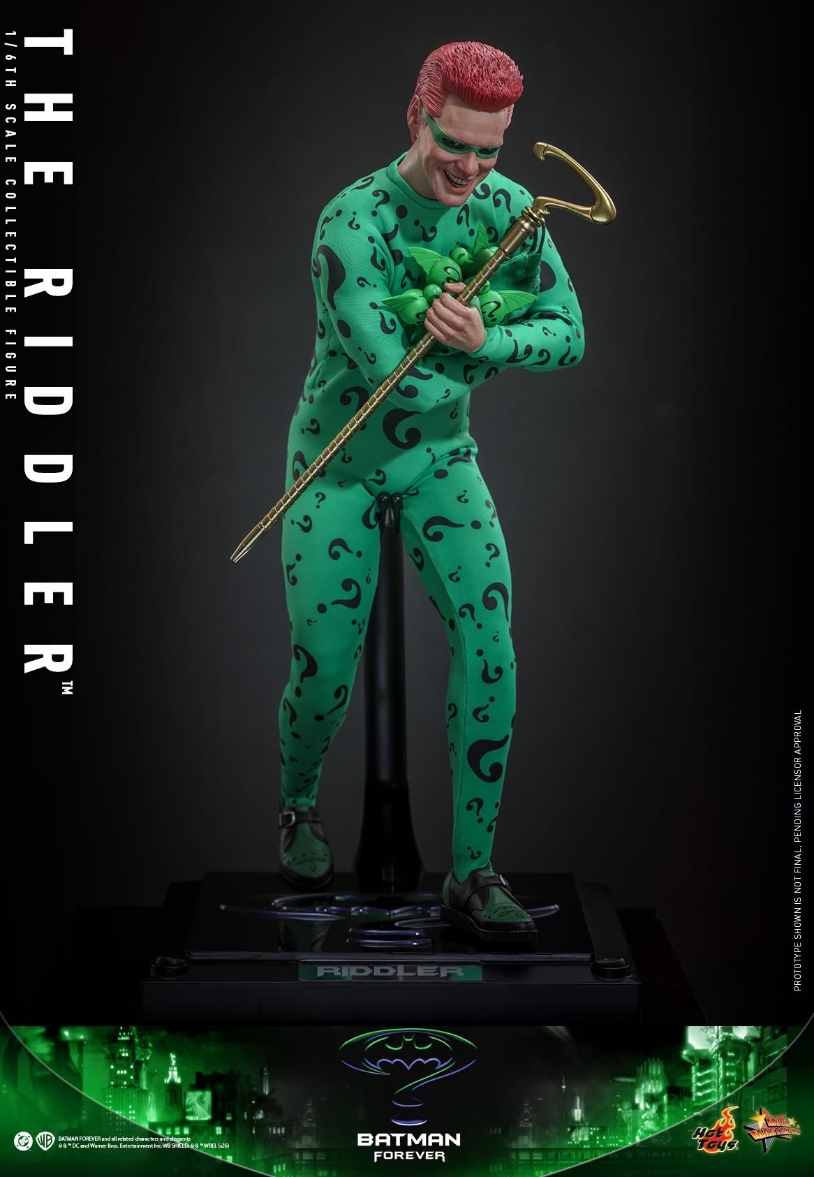The Riddler von Hot Toys - MMS926 - Batman Forever 1/6 Maßstab Actionfigur