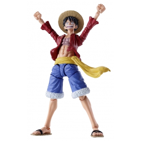 Monkey D Luffy (New World) S.H.Figuarts Two Years Later by Bandai Tamashii Nations - One Piece 15 cm action figure
