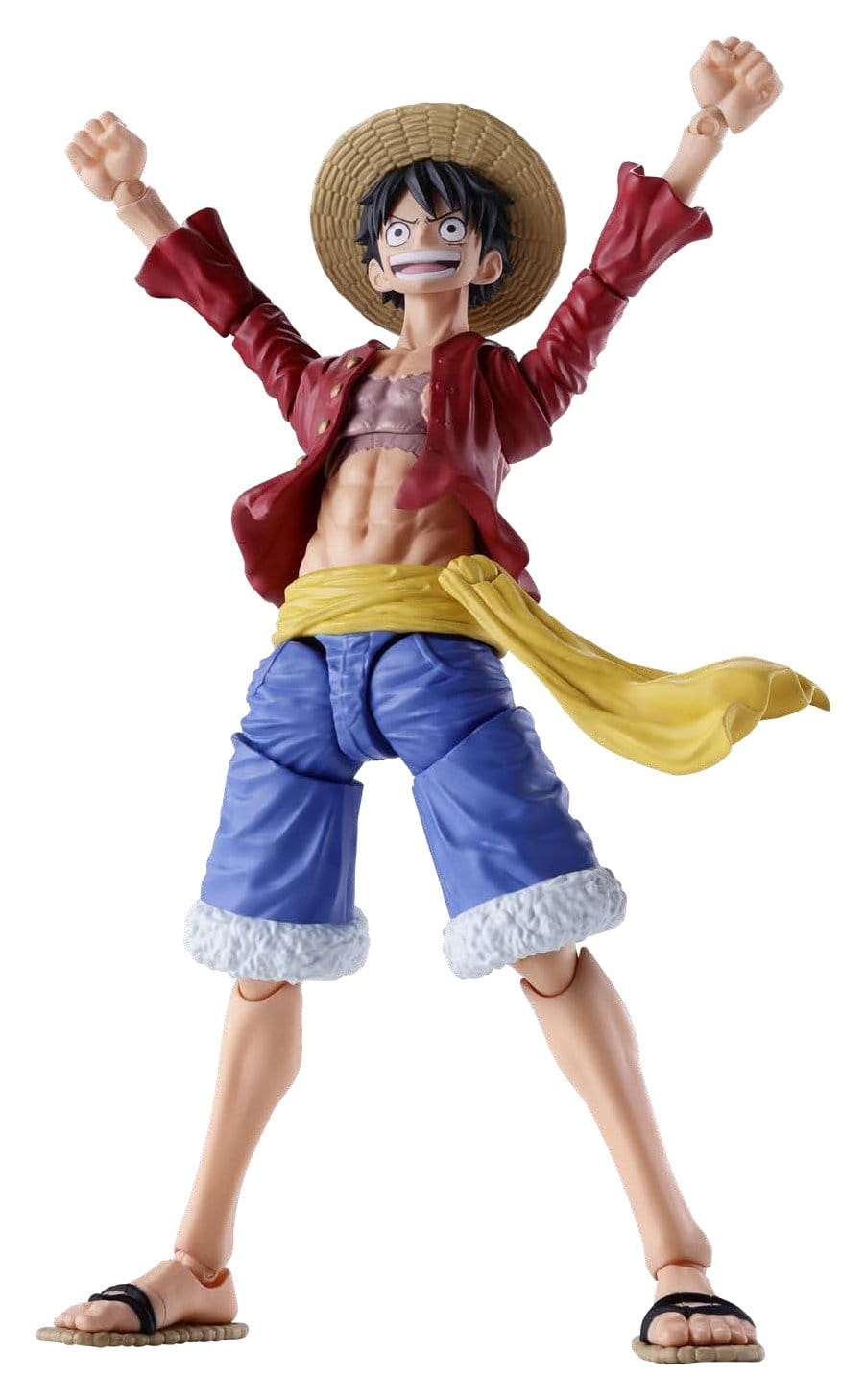 Monkey D Luffy (New World) S.H.Figuarts von Bandai Tamashii Nations Two Years Later - One Piece 15 cm Actionfigur