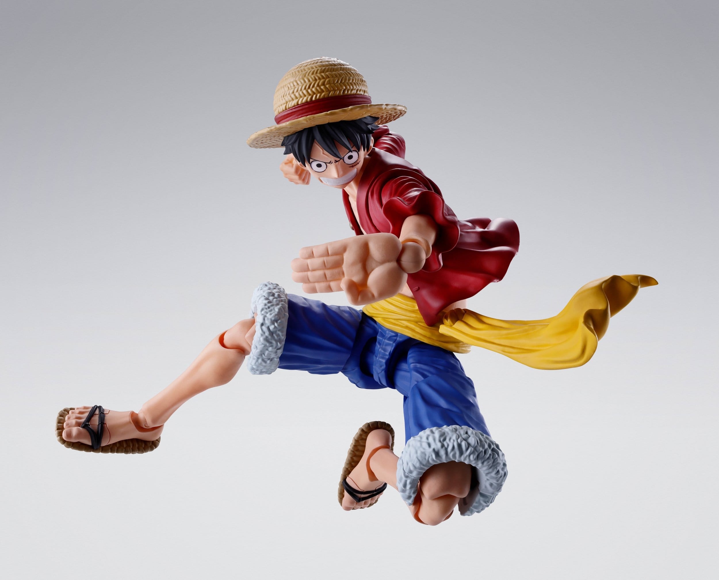 Monkey D Luffy (New World) S.H.Figuarts Two Years Later by Bandai Tamashii Nations - One Piece 15 cm action figure
