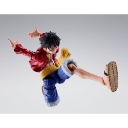 Monkey D Luffy (New World) S.H.Figuarts Two Years Later by Bandai Tamashii Nations - One Piece 15 cm action figure