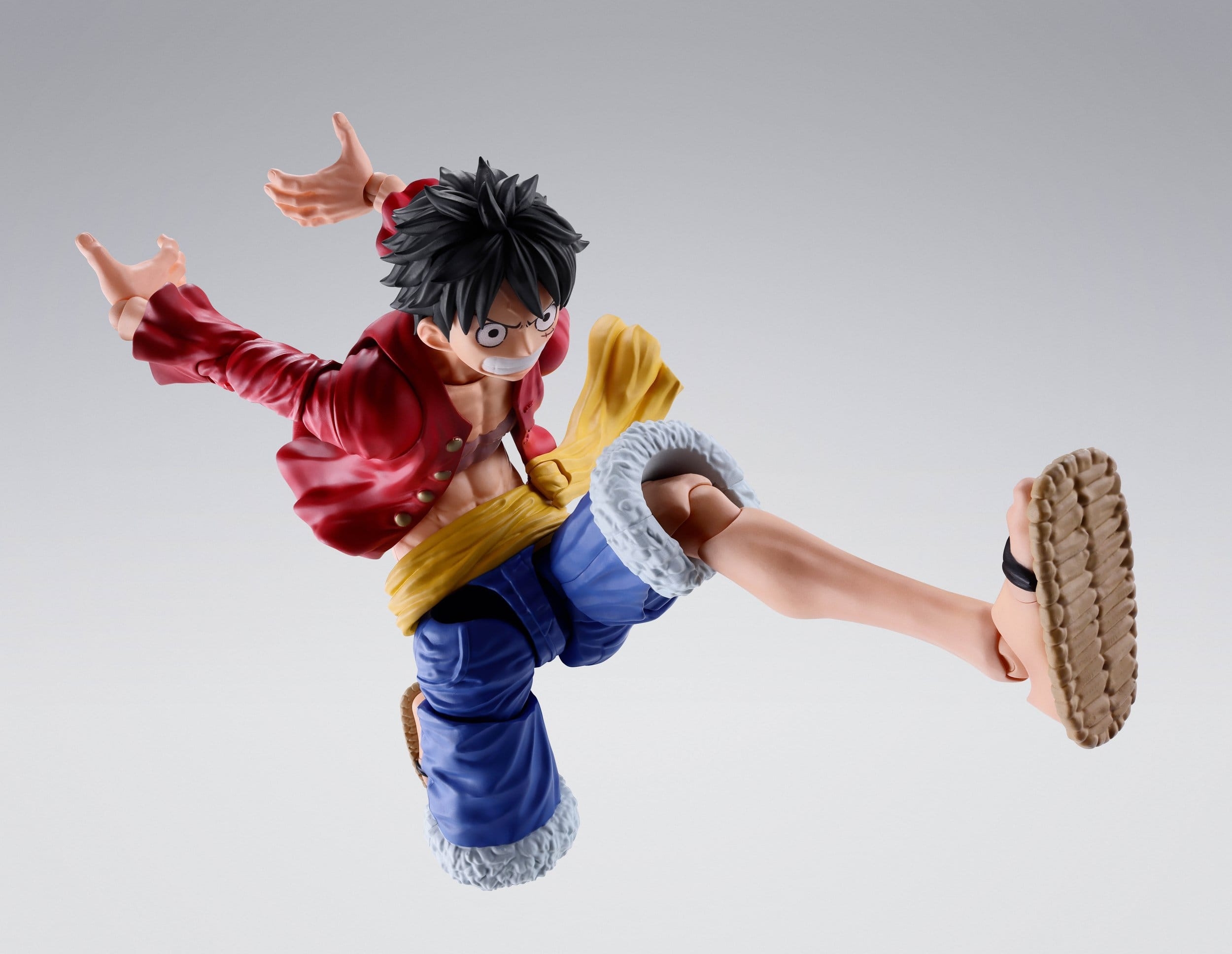Monkey D Luffy (New World) S.H.Figuarts von Bandai Tamashii Nations Two Years Later - One Piece 15 cm Actionfigur