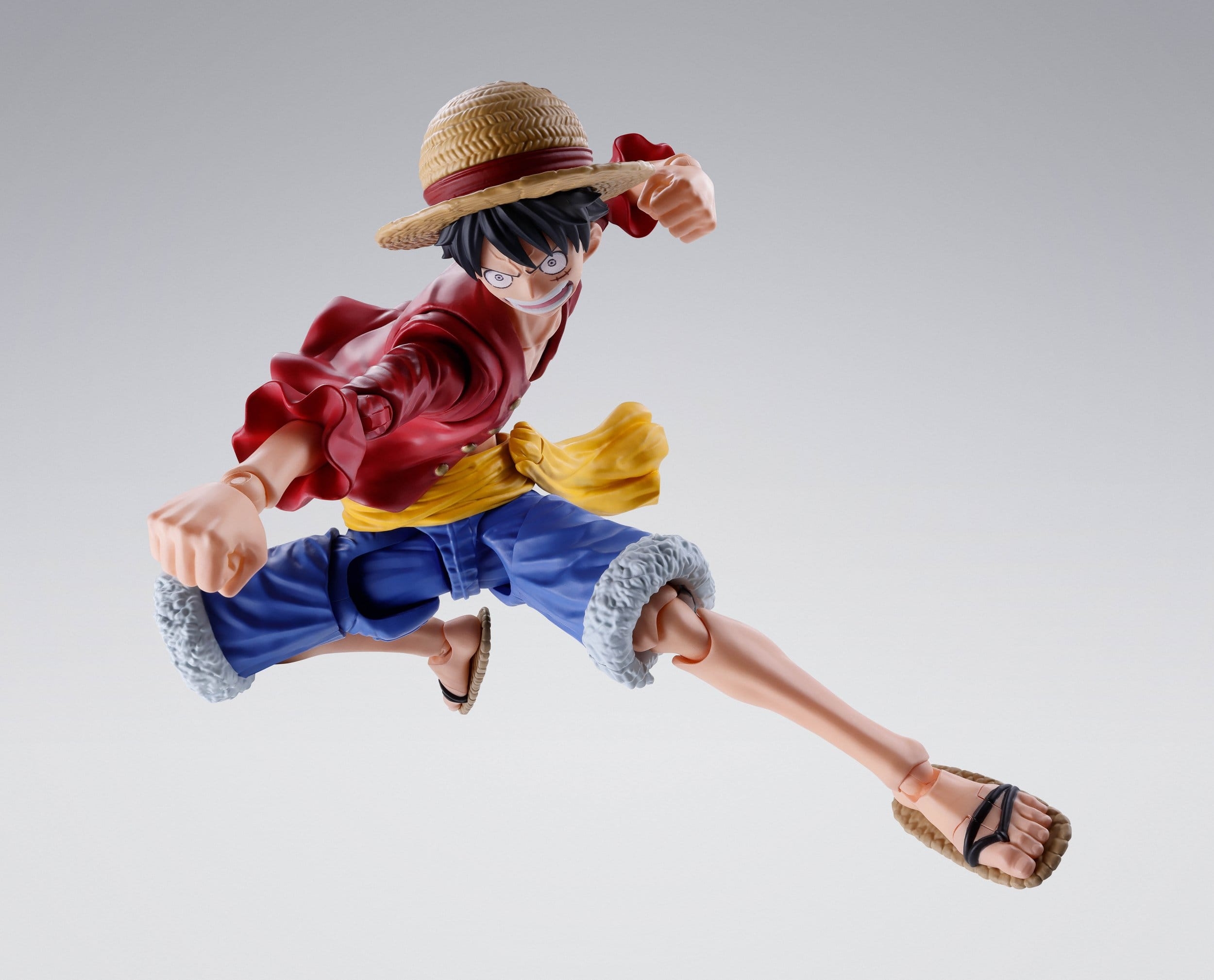 Monkey D Luffy (New World) S.H.Figuarts von Bandai Tamashii Nations Two Years Later - One Piece 15 cm Actionfigur