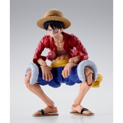 Monkey D Luffy (New World) S.H.Figuarts de Bandai Tamashii Nations Two Years Later - figura de acción One Piece de 15 cm