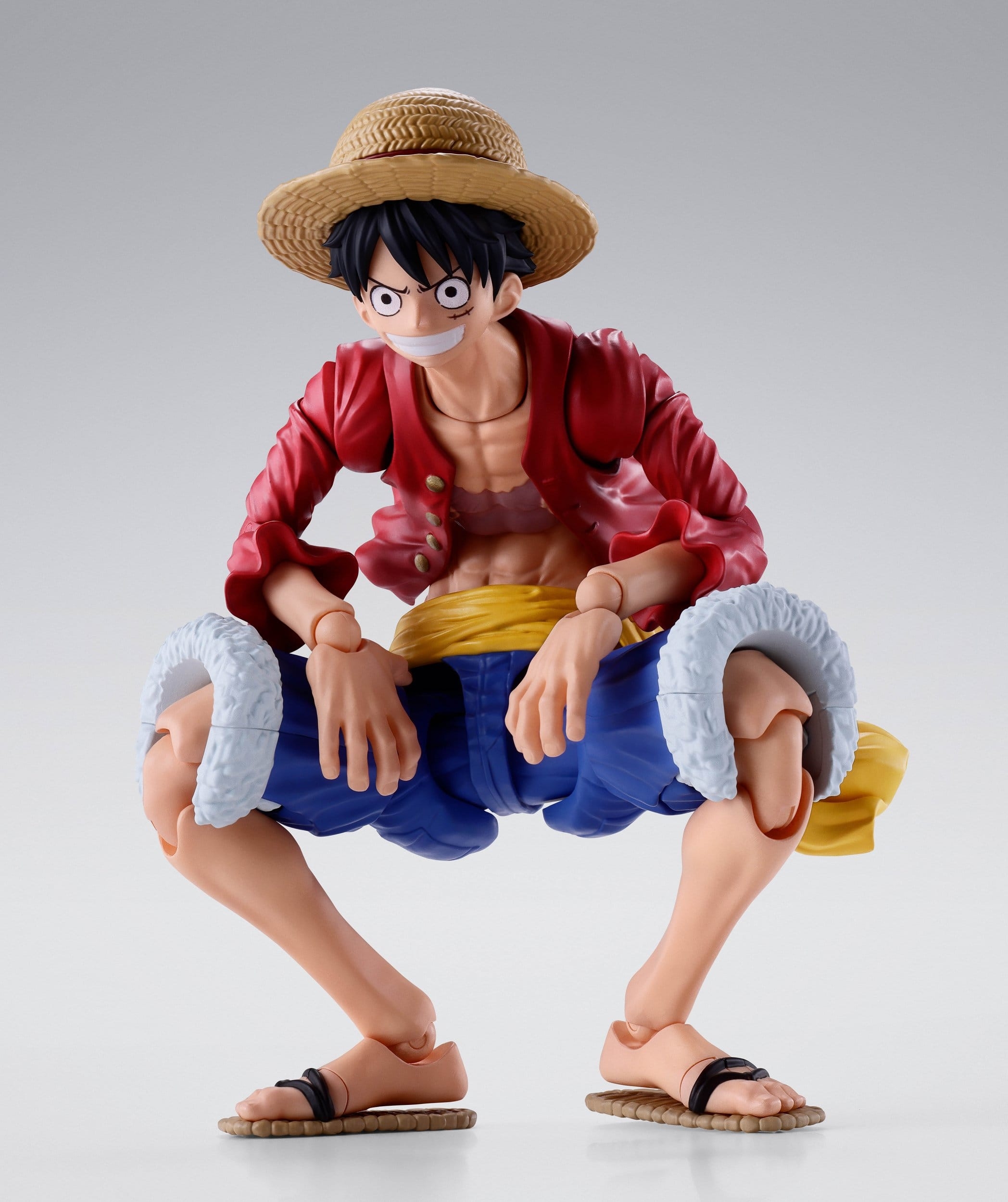 Monkey D Luffy (New World) S.H.Figuarts Two Years Later par Bandai Tamashii Nations - figurine One Piece de 15 cm