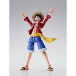 Monkey D Luffy (New World) S.H.Figuarts Two Years Later par Bandai Tamashii Nations - figurine One Piece de 15 cm