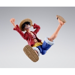 Monkey D Luffy (New World) S.H.Figuarts Two Years Later par Bandai Tamashii Nations - figurine One Piece de 15 cm