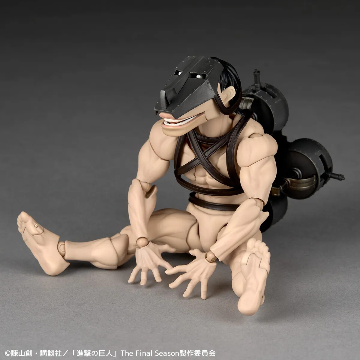 Cart Titan Revoltech Amazing Yamaguchi von Kaiyodo - Attack on Titan 13 cm Actionfigur