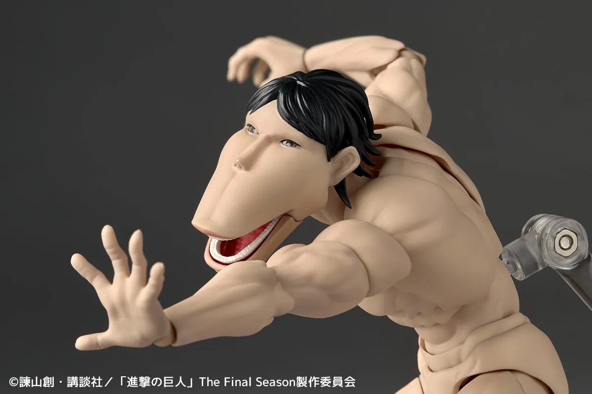 Cart Titan Revoltech Amazing Yamaguchi von Kaiyodo - Attack on Titan 13 cm Actionfigur