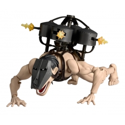 Cart Titan Revoltech Amazing Yamaguchi par Kaiyodo - figurine L'Attaque des Titans de 13 cm