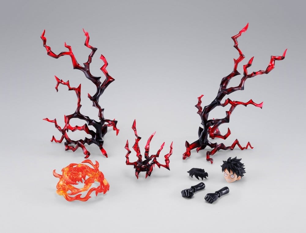 Monkey D Luffy Optional Parts Set (New World - Two Year Later) S.H.Figuarts par Bandai Tamashii Nations - accessoire