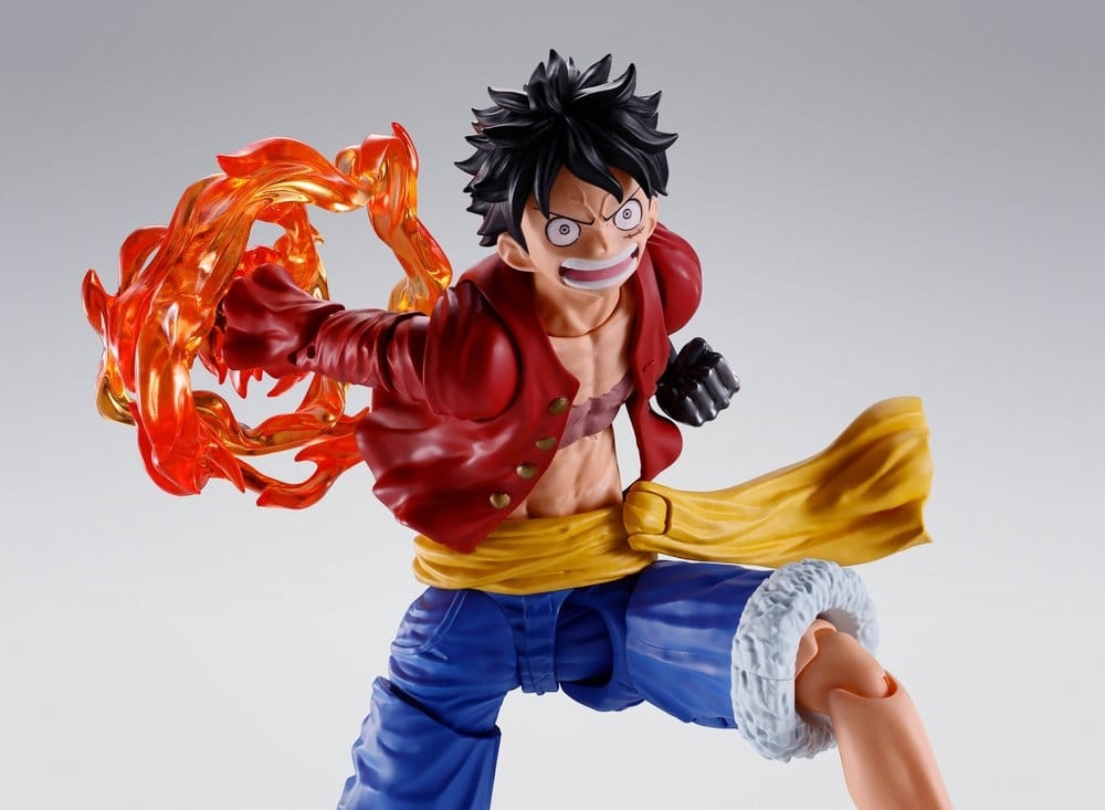 Monkey D Luffy Optional Parts Set (New World - Two Year Later) S.H.Figuarts di Bandai Tamashii Nations - accessorio