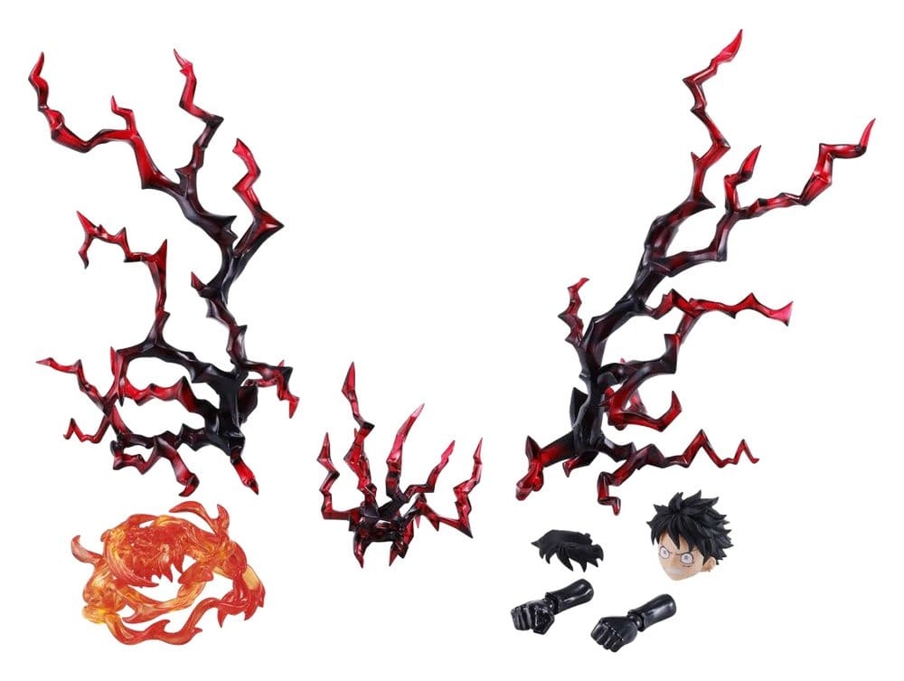 Monkey D Luffy Optional Parts Set (New World - Two Year Later) S.H.Figuarts by Bandai Tamashii Nations - accessory